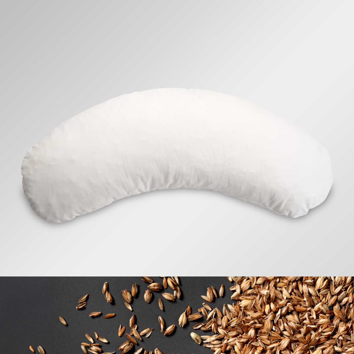 Das Original Allrounderkissen von Kienerkissen mit einer Natur-Füllung aus Dinkelspreu