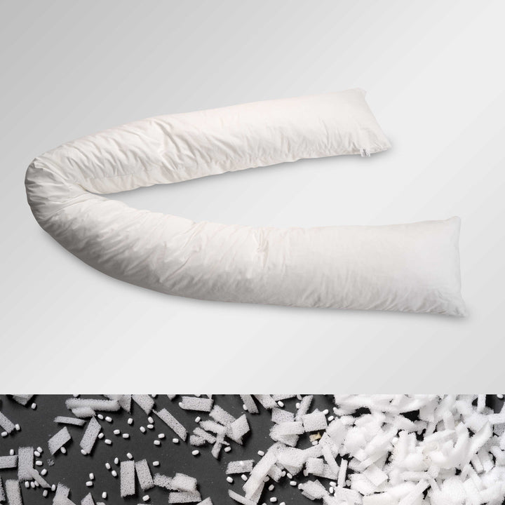 Lagerungsrolle von Kienerkissen mit einer Füllung aus EPP-Perlen und Schaumstoff-Sticks