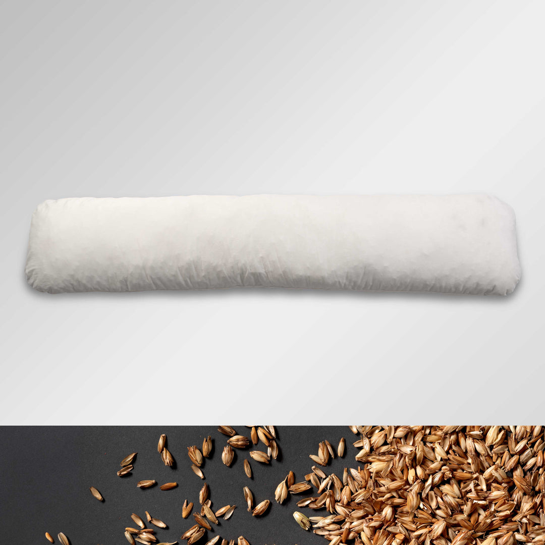 Seitenschläferkissen von Kienerkissen mit einer Natur-Füllung aus Dinkelspreu 