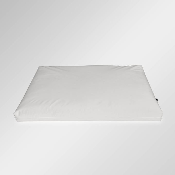 Wickeltischauflage weiss mit Naturspreufüllung